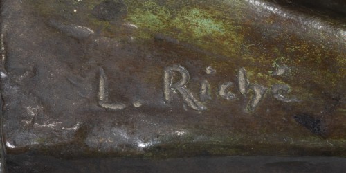 RICHÉ Louis (1877-1949) - Lionne couchée - Galerie Nicolas Bourriaud
