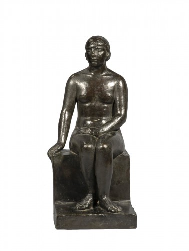 Charles DESPIAU (1874-1946) - Sitting nude or Spring 1923-1925