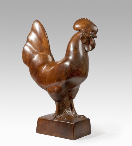 Sculpture  - ROBERT Michel dit aussi MESLY David ou SERVIN Vital (1918 - 2004) Rooster