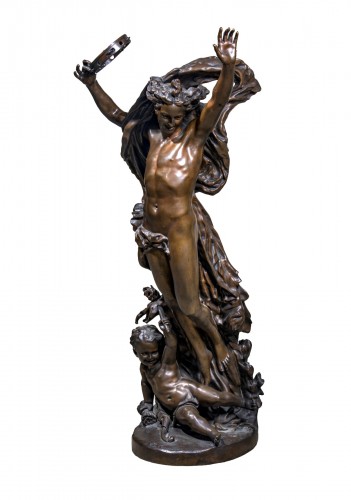 Carpeaux Jean Baptiste (1827-1875), Dance genius N°1 (1869) 