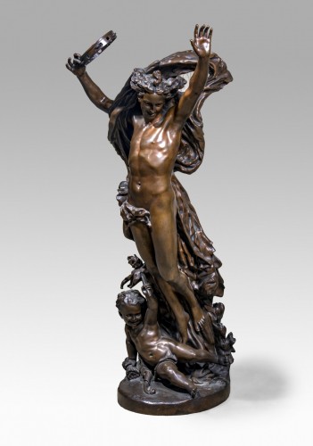 Carpeaux Jean Baptiste (1827-1875), Dance genius N°1 (1869)  - Napoléon III