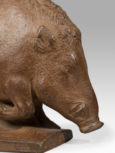 Sculpture  - Derny Marcel (1914-2003) Sanglier
