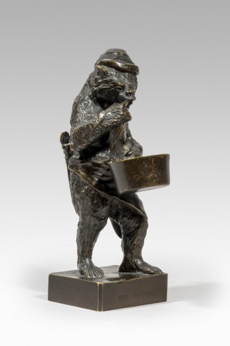 Fratin Christophe (1801-1864), Bear in lent   - Sculpture Style Louis-Philippe