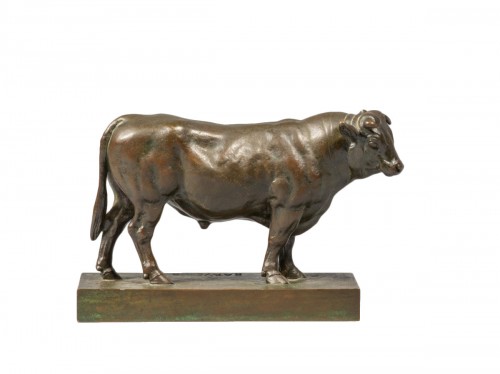 BARYE Antoine-Louis (1795-1875) - Petit taureau
