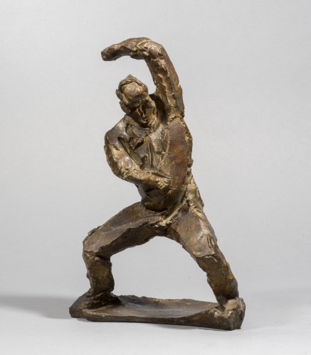 CHATTAWAY William Henry (1927-2019), Karatéka - Sculpture Style Années 50-60