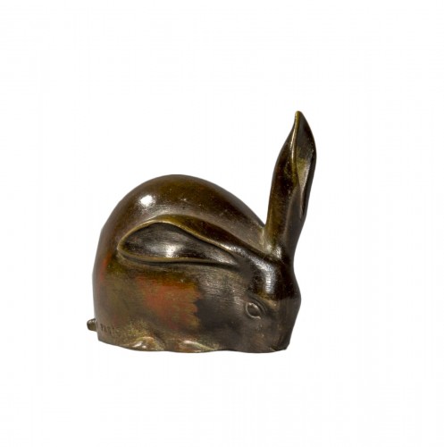 SANDOZ Édouard-Marcel (1881-1971), Lapin une oreille dressée