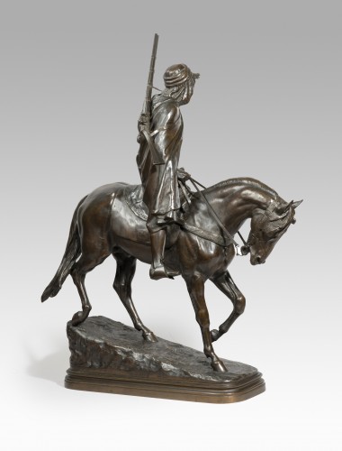 Antiquités - Isidore BONHEUR (1827-1901), Arab warrior on horseback