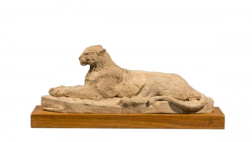 BITTER Ary Jean Léon (1883-1973), Lying lioness