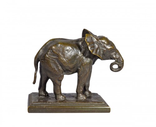 VALTON Charles ( 1851-1918) Baby Elephant	