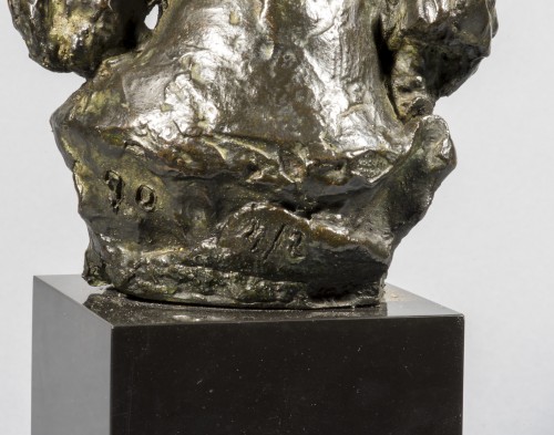 Sculpture Sculpture en Bronze - OSOUF Jean (1898-1996, Français), Tête de Coralie