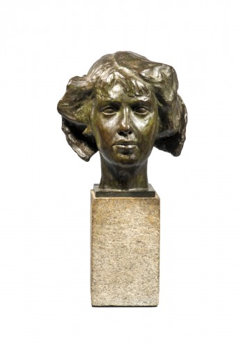 ADET Edouard (1887-1918) Young girl's head