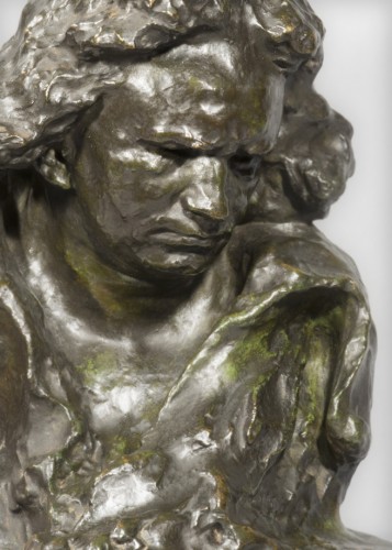 XXe siècle - ARONSON Naoum 1872 -1943) Buste de Beethoven