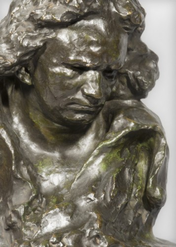 20th century - ARONSON Naoum 1872 -1943) Bust of Beethoven