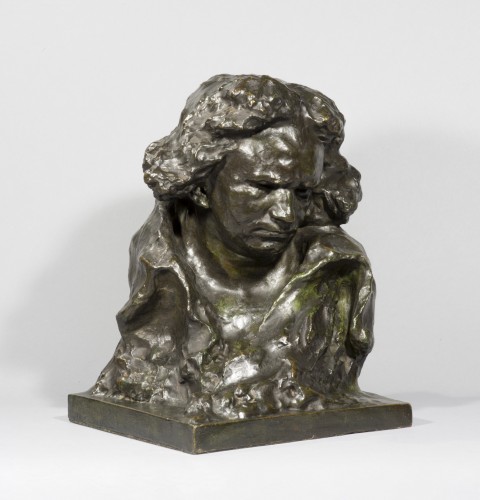 Art nouveau - ARONSON Naoum 1872 -1943) Bust of Beethoven