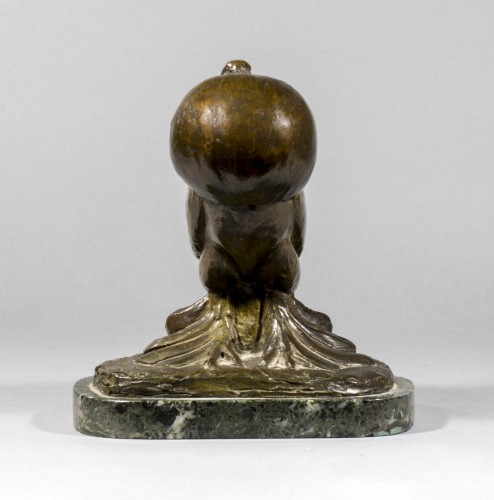 Sculpture Sculpture en Bronze - MEESTER Raymond de (1904-1995), Pigeon boulant