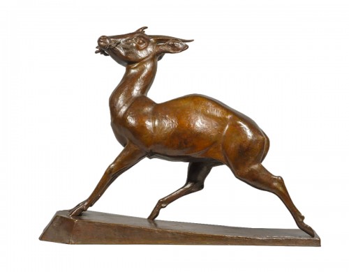 PROST Maurice (1894-1967) Gazelle tétracère (1932)