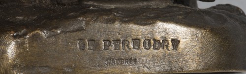FRATIN Christophe (1801-1864), Ours « le Père Odry », porte allumette - Galerie Nicolas Bourriaud