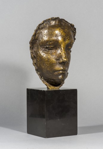 Sculpture Sculpture en Bronze - BOURDELLE Emile-Antoine (1861-1929), Adolescente - Masque sans cou