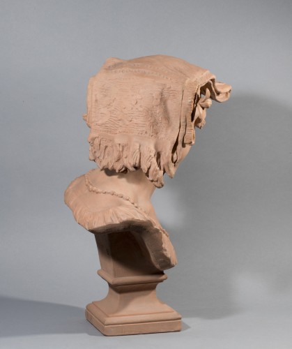 Sculpture Sculpture en Terre cuite - CARPEAUX Jean-Baptiste (1827-1875) La rieuse napolitaine n°1 (1863)