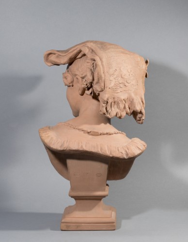 CARPEAUX Jean-Baptiste (1827-1875) La rieuse napolitaine n°1 (1863) - Galerie Nicolas Bourriaud