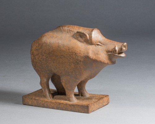 XXe siècle - BLANC Pierre (1902-1986), Sanglier (1929)