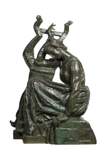 BOURDELLE Émile-Antoine (1861-1929), Sapho, Second composition