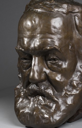ACHARD Jean-Georges Pierre ( 1871-1934), Mask of Victor Hugo - 