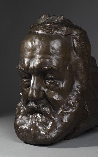 ACHARD Jean-Georges Pierre ( 1871-1934), Mask of Victor Hugo - Art nouveau