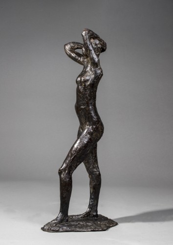 HOGOMMAT André (1925-2015), standing naked woman - Sculpture Style 50