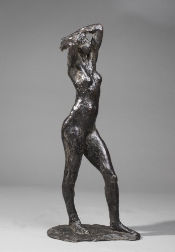 Antiquités - HOGOMMAT André (1925-2015), standing naked woman