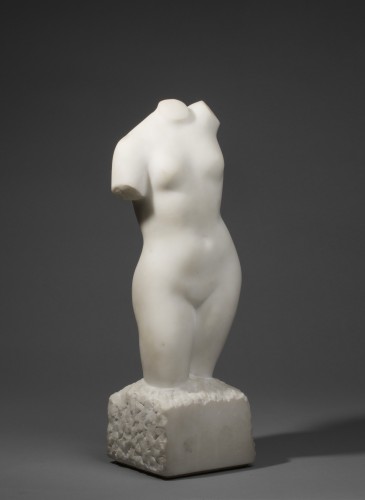 DEJEAN Louis (1872-1953), Woman torso 	 - Sculpture Style Art Déco