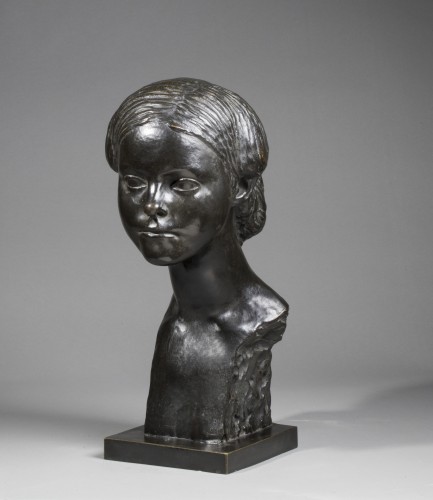 Sculpture Sculpture en Bronze - HOETGER Bernhard (1874-1949 Allemand), Jeunesse