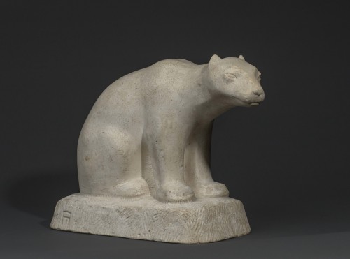 MARTINEZ François (1902-1986), Ours polaire assis - Galerie Nicolas Bourriaud