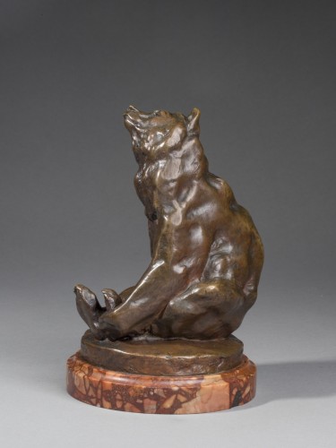 GARDET Georges (1863-1939), Beggar bear - Sculpture Style 