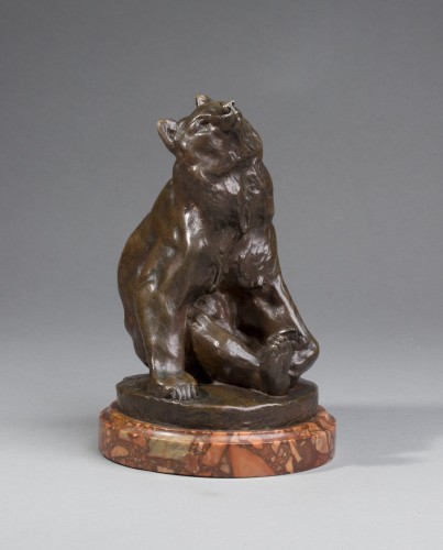 GARDET Georges (1863-1939), Beggar bear - 