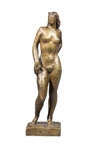 COLLAMARINI René (1904-1983), Modèle, nue debout