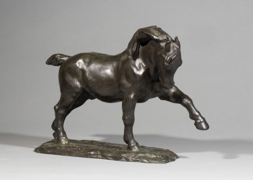 Art Déco - MONARD Louis de (1873-1939), Cheval de trait