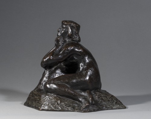SABOURAUD Raymond Jacques (1864 - 1938), Jeune femme pensive - Galerie Nicolas Bourriaud