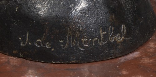 XXe siècle - MONTBEL de J(1861-1938), lièvre dressé