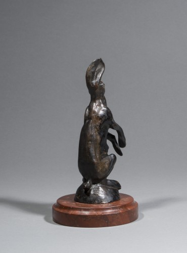 MONTBEL de J(1861-1938), lièvre dressé - 