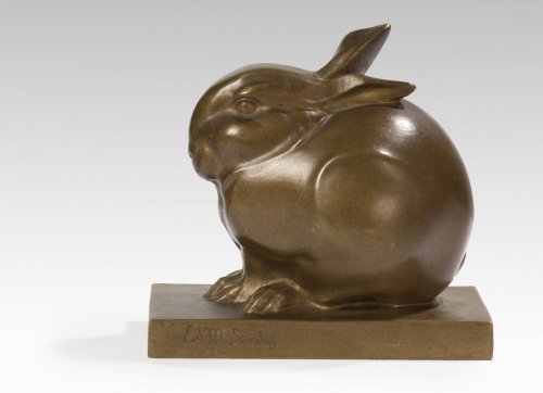 20th century - Édouard-Marcel Sandoz (1881-1971) - Rabbit ball