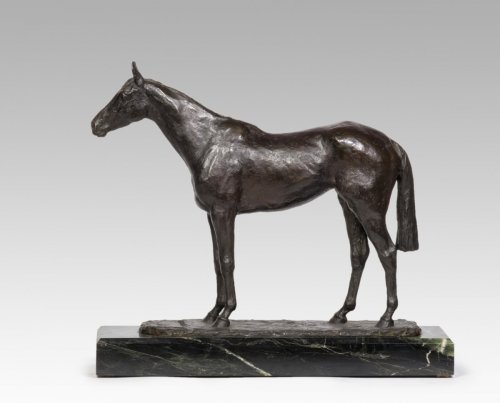 René Paris (1881-1970) - Coronation horse standing - 