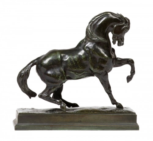 BARYE Antoine-louis (1795-1875) - Turkish horse number 3