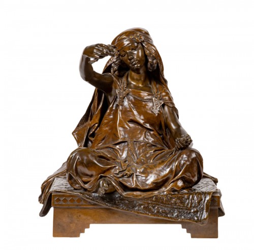 BARRIAS Louis-Ernest (1841-1905) - Jeune fille de Bou-Saâda