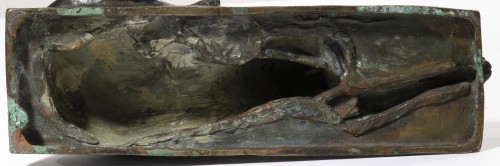 RICHÉ Louis (1877-1949) - Lionne couchée - Sculpture Style 