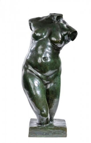 DALOU Aimé-Jules (1838-1902) - Torse de femme