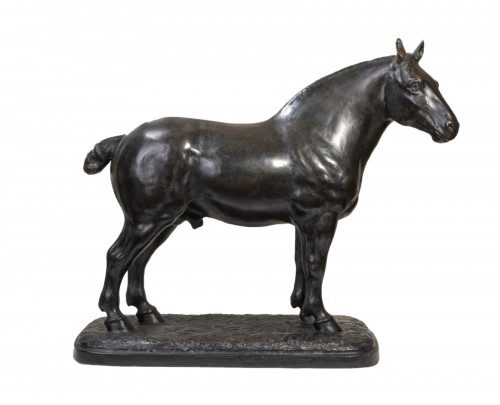 BEAUCLAIR Henri (1860-1919) - Draft horse