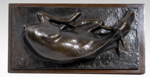 Sculpture  - Vuilleumier Jean-Louis (1899-1981) - Lying doe                 