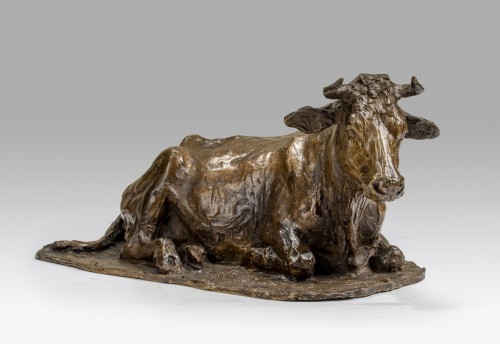 PARIS René (1881-1970), Vache - Art nouveau