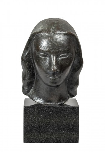 GIMOND Marcel (1894 -1961) - Tête de jeune femme